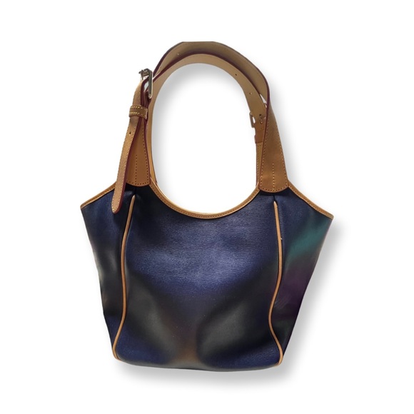 Beautiful Navy Downey and Bourke shoulder bag - Picture 4 of 7